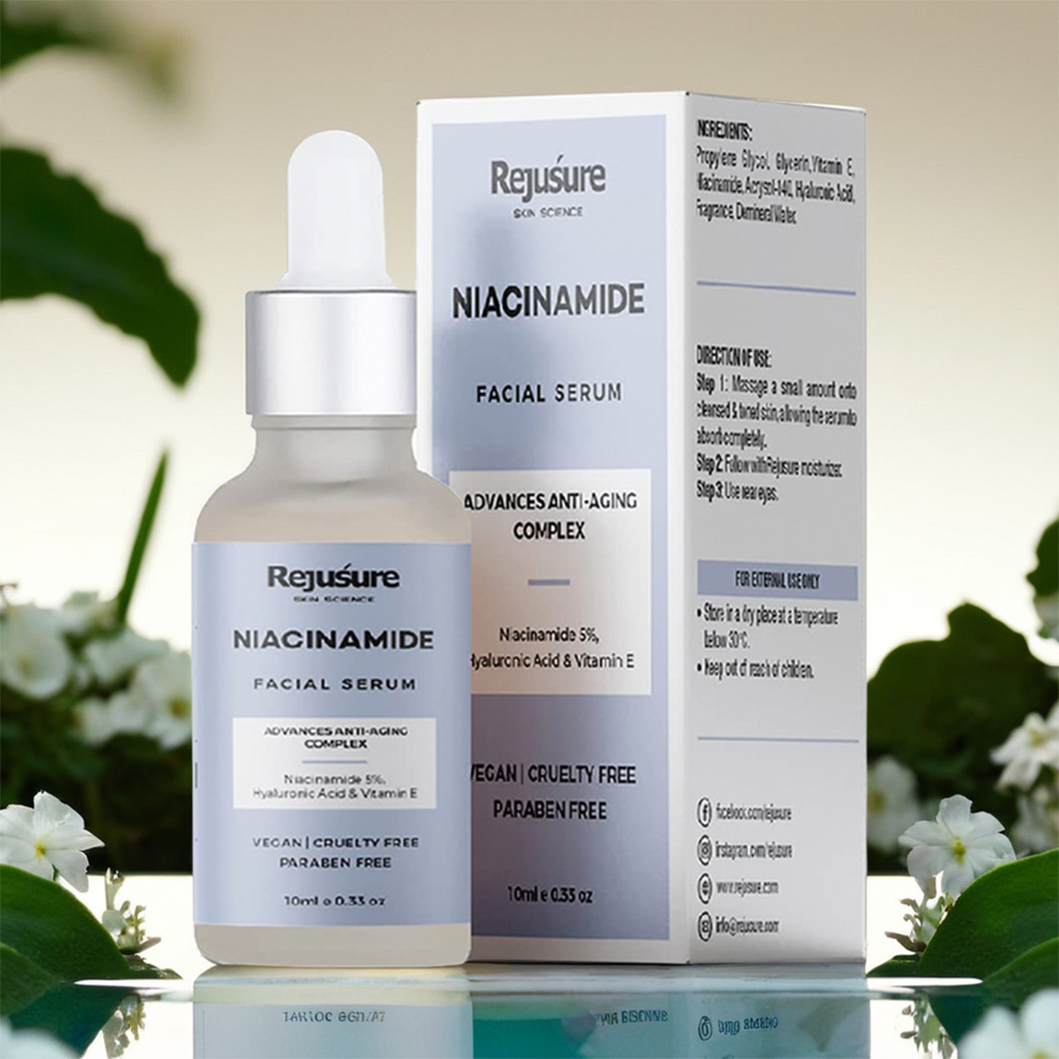 Rejusure 10ml serum - Hydration boost for daily use