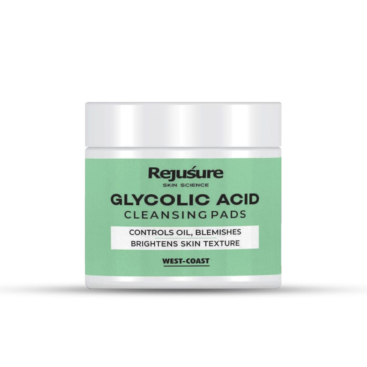 Rejusure Glycolic Acid Cleansing Pads - 25 Pads