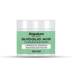 Rejusure Glycolic Acid Cleansing Pads - 25 Pads