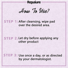 Rejusure cleansing pads - effective makeup removal