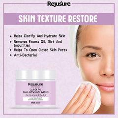 Rejusure cleansing pads - unisex skin care