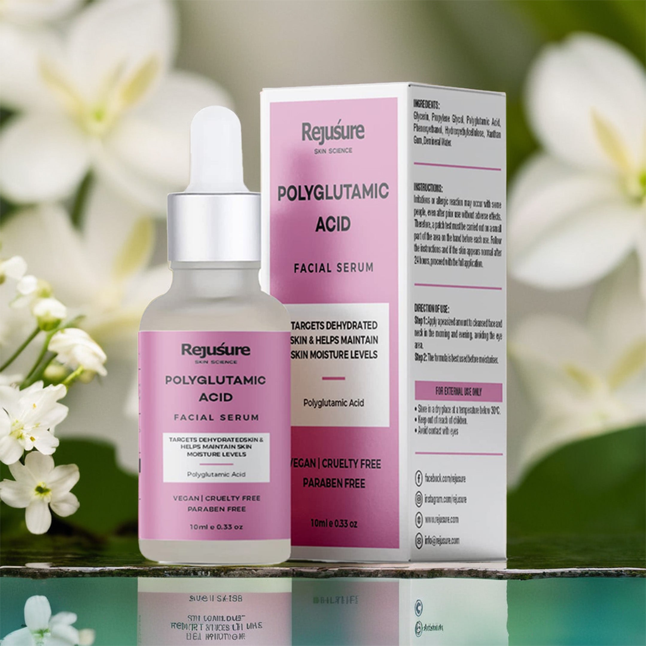 Rejusure Niacinamide Facial Serum - Daily Skincare Routine