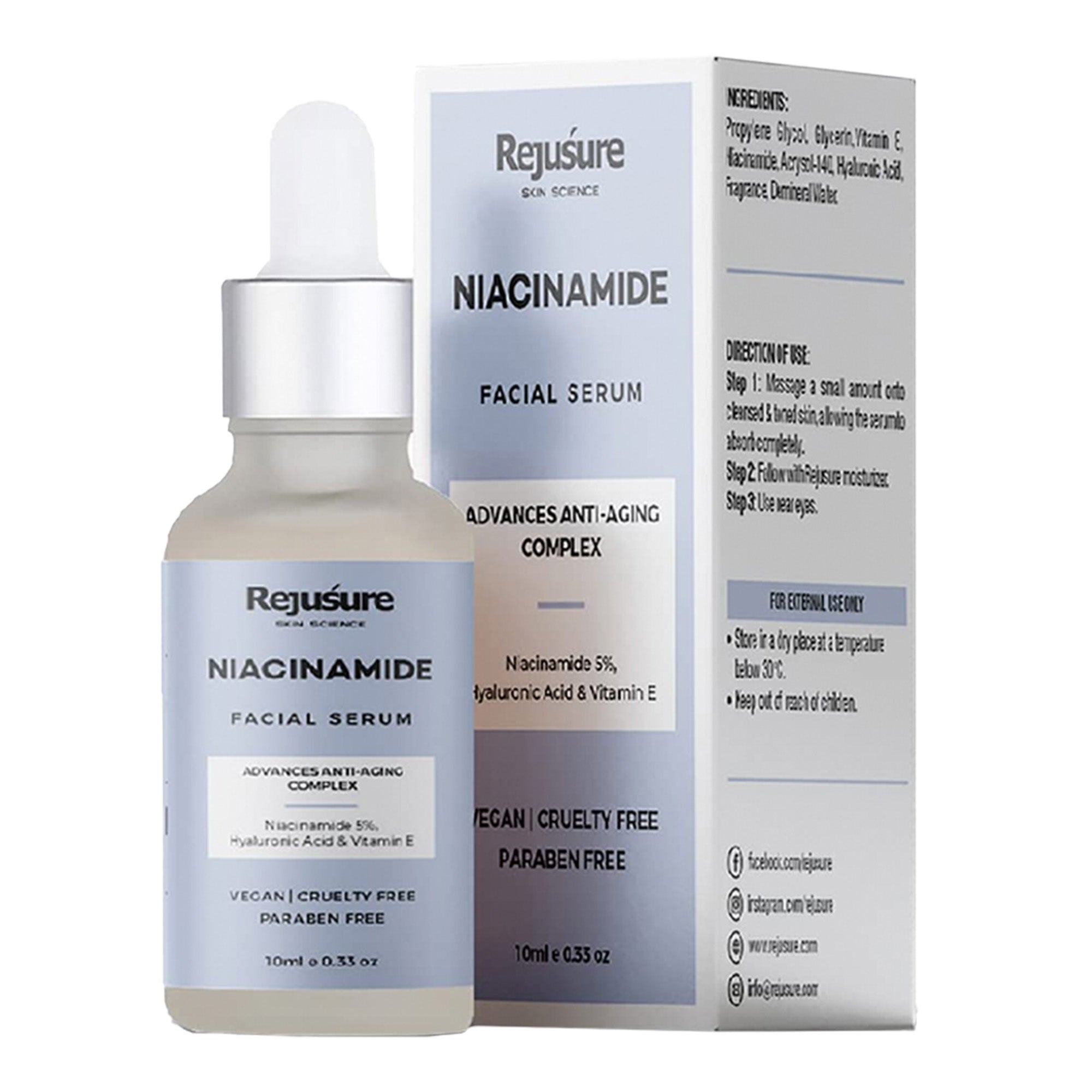 Rejusure Niacinamide Serum - Dark spot treatment