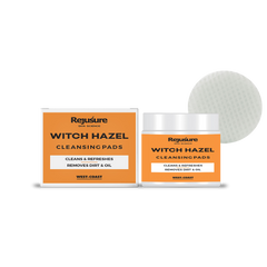 Rejusure Witch Hazel Cleansing Pads For Face - 50 Pads